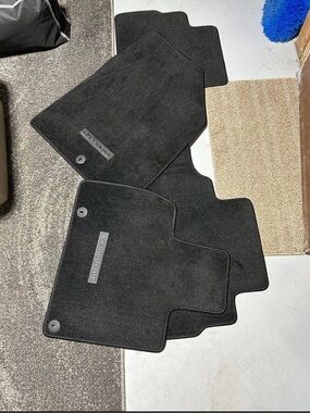 2023 Kia Telluride Black All-Weather Car Floor Mats